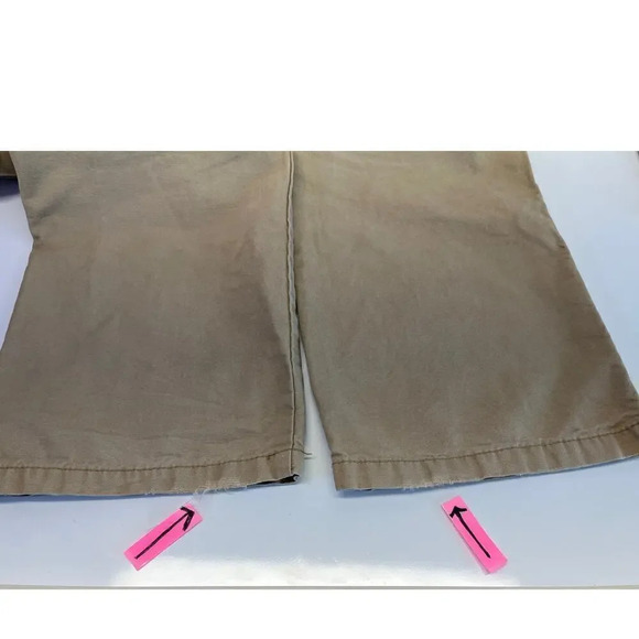 Old Navy Mens 38X30 Khaki Work/Daily-Go Pant Pockets TINY FLAW - Picture 4 of 14